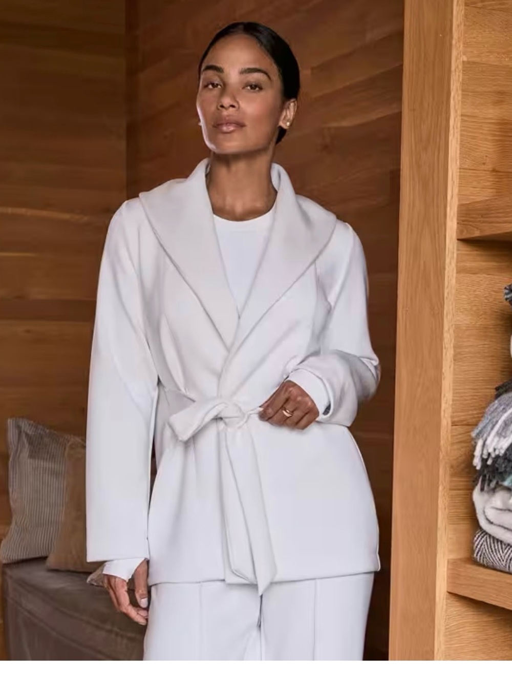 NWT SPANX AIRESSENTIALS LUXE WRAP CARDIGAN